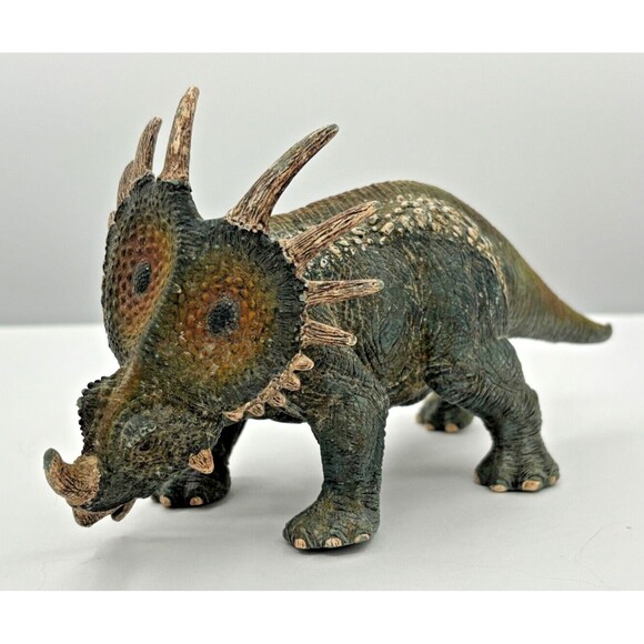 Schleich Styracosaurus Dinosaur Toy‎ Figure 2012 D-73527 Retired EUC - Picture 2 of 10
